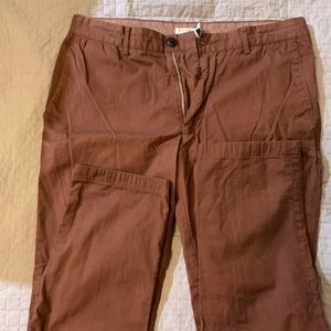 Club Monaco dark brown chinos 32x30